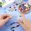 100G Opaque Imitation Gemstone Acrylic Beads MACR-TA0001-53-4