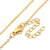 Natural Mixed Stone Bullet Shaped Perfume Bottle Pendant Necklaces G-B089-02G-6