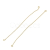 Brass Ends with Chain KK-Q039-14G-1