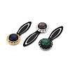 Alloy & Iron Bookmark Cabochon Settings PALLOY-N184-07G-5
