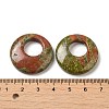 Natural Unakite Pendants G-T122-76F-3