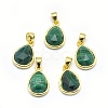 Natural Mixed Stone Pendants G-O176J-10-2