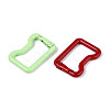 Spray Painted Spring Gate Rings PALLOY-T090-84-2