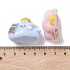 Resin 3D Rainbow Ladder Cloud Display Decorations RESI-K035-13-3
