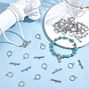 25Pcs 304 Stainless Steel Toggle Clasps STAS-BBC0009-60B-4