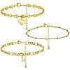 Anklets Sets AJEW-AN00383-08-1