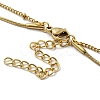 304 Stainless Steel Double-Layer Necklace LS-NJEW-Q321-01G-4
