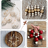 300Pcs 10 Styles Wood European Beads WOOD-SP0001-48-6
