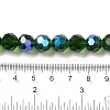 Electroplate Transparent Glass Beads Strands LS-EGLA-A035-T10mm-L10-4