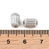 304 Stainless Steel Beads STAS-F339-10B-01-3