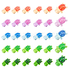 10 Style Opaque Resin Cabochons RESI-FH0001-32-1