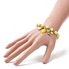 Acrylic Beaded Stretch Bracelet BJEW-JB08770-6
