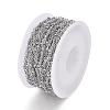 Tarnish Resistant 304 Stainless Steel Cable Chains CHS-H007-08P-3
