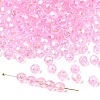 Eco-Friendly Transparent Acrylic Beads PL642-10-1