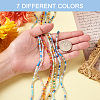 7 Strand 7 Colors Glass Beads Strands GLAA-YS0001-06-4