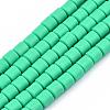 Polymer Clay Bead Strands CLAY-T001-C52-2