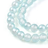 Baking Paint Transparent Glass Beads X1-DGLA-N011-4mm-05-3