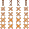 24Pcs 3 Styles Adhesive Bandage Shape Medical Theme Non-Woven Fabrics Computerized Embroidery Cloth Iron on/Sew on Patches PATC-CY0001-34-1