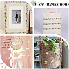 15 Yards Flower Polyester Embroidery Lace Ribbon OCOR-WH0070-77B-5