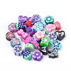 Handmade Polymer Clay Beads CLAY-Q244-08-2