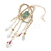 Wire Wrapped Raw Natural Amazonite Suncatcher RN-T001-02A-2