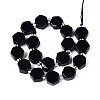 Natural Obsidian Beads Strands G-P534-A22-02-2