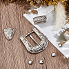 1Pc Belt Alloy Buckle Sets FIND-GF0008-76P-4