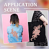 Flower Blossom Sequin Appliques DIY-WH0407-01-6