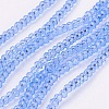 Transparent Glass Beads Strands X-GLAA-R135-2mm-07-1