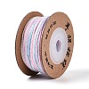 30M Segment Dyed Macrame Cotton Cord OCOR-T018-01M-2