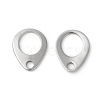 Non-Tarnish 201 Stainless Steel Chain Tabs X-STAS-F192-029P-3