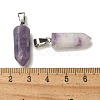 Natural Lepidolite Pendants G-Z067-07P-15-4