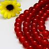Natural Malaysia Jade Bead Strands G-M099-6mm-04-1