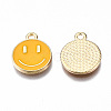 Alloy Enamel Charms ENAM-S121-165C-RS-3