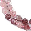 Natural Strawberry Quartz Beads Strands G-G182-B12-05-4