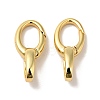 Brass Spring Gate Rings KK-J301-04G-1