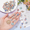 Evil Eye Jewelry Making Finding Kit DIY-NB0008-22B-3