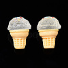 Spray Painted Resin Cabochons CRES-Q215-022A-2