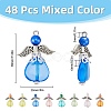 SUPERFINDINGS 6 Sets Acrylic Pendants FIND-FH0007-27-2