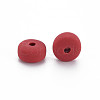Handmade Polymer Clay Beads Strands CLAY-N008-22-5