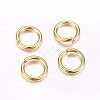 304 Stainless Steel Open Jump Rings STAS-O098-02G-08-1