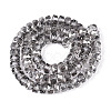 Electroplate Glass Beads Strands EGLA-T021-20C-2