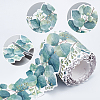 2 Rolls 2 Colors Coated Paper Stickers DIY-GL0006-03-4