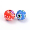 Handmade Polymer Clay Beads FM8mmY-2