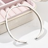 304 Stainless Steel Rhinestone Bangles for Women BJEW-Z092-05P-4