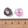 Baking Paint Alloy Beads AL-CBABBA2-01A-3