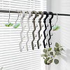12Pcs Leaf Resin Shower Curtain Hook AJEW-SP0006-01A-5