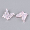 Baking Paint Glass Beads DGLA-T004-04B-2