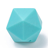 Food Grade Eco-Friendly Silicone Focal Beads SIL-T048-14mm-06-1