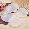 6Pcs 6 Style Silicone Flower Cup Mat Molds Sets DIY-BG0001-21-5